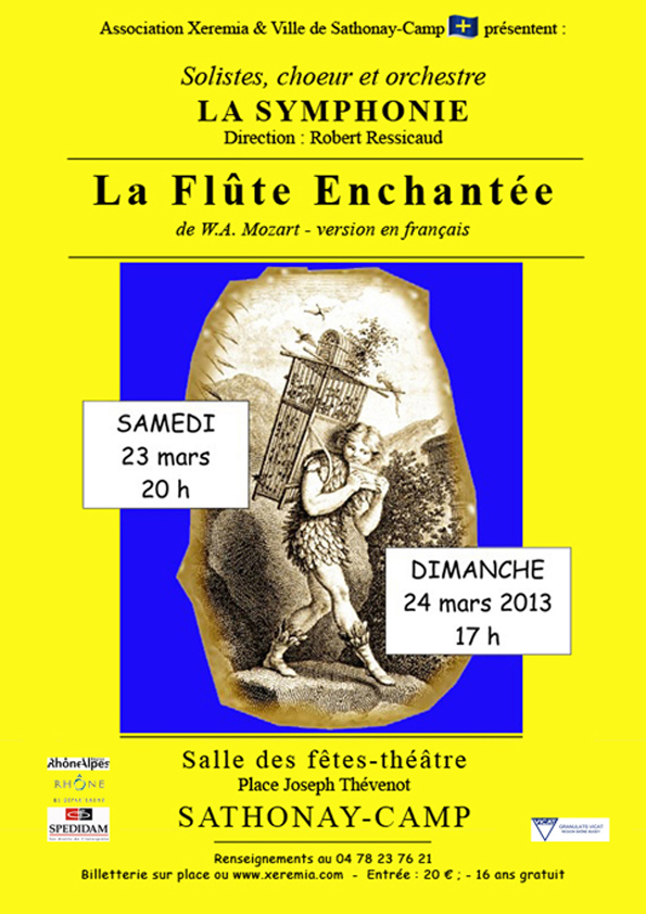 affiche la fl�te enchant�e